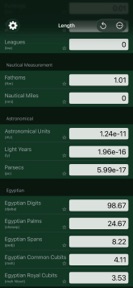Mila's Length Converter screenshot