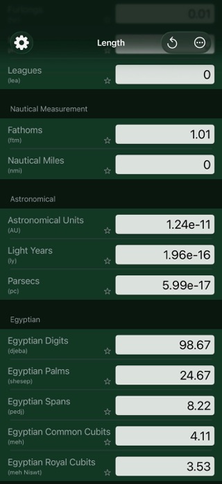 Mila's Length Converter Screenshot 7 of 10