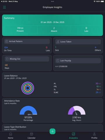 Keplar HR ipad screenshot 3