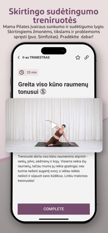 Mama Pilates screenshot