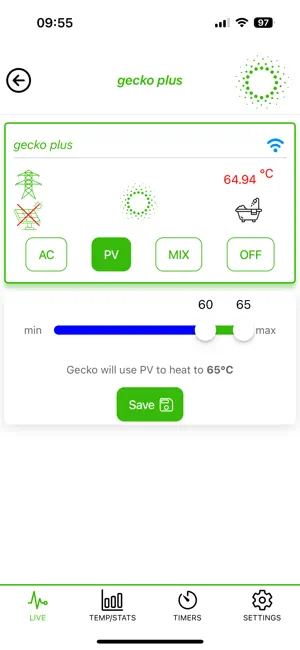 Geyser Gecko screenshot 2