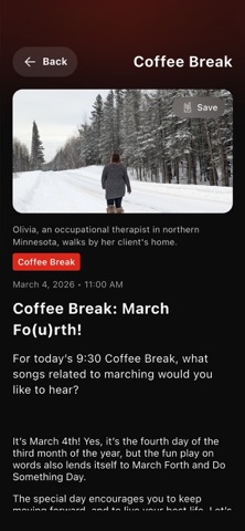 The Current Music screenshot