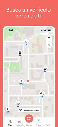 Captura de pantalla de Voi – Patinetes Y Bicis en iPhone 2