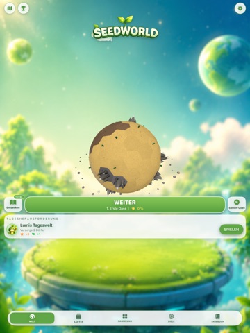 SeedWorld iPad screenshot