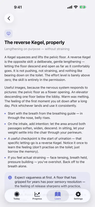 Ebb: Pelvic Floor Release screenshot 7 of 9