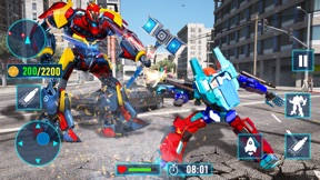 Transform Robot 3D Robot fight screenshot