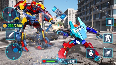 Transform Robot 3D Robot fight Screenshot