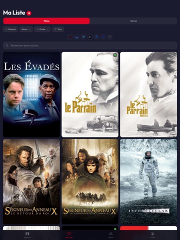 Streamy - Swipe, Match, Watch iPad screenshot