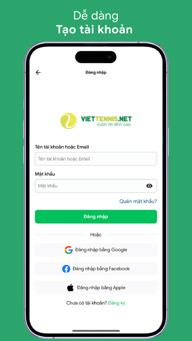 Viettennis Screenshot