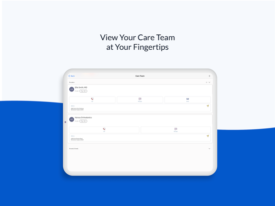 Triad Health iPad screenshot 6 - Medical app
