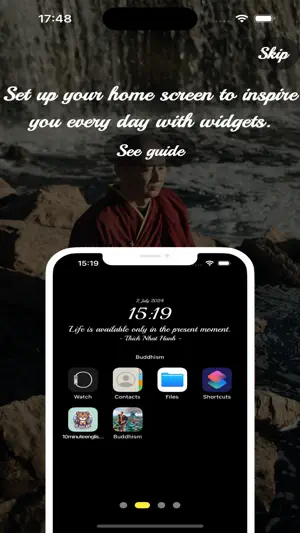 buddhism - buddha wallpapers screenshot 1