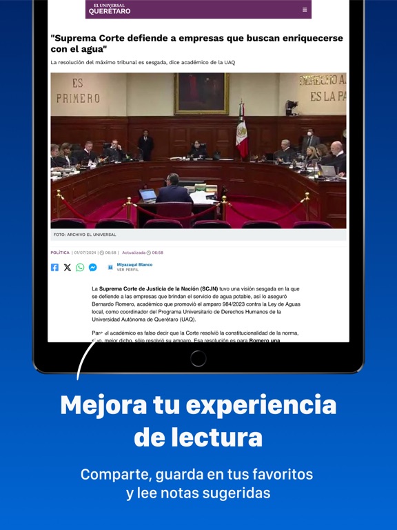 Screenshot #6 pour Periódicos Mexicanos