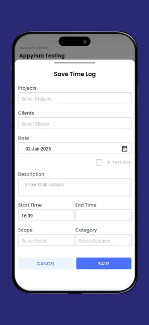AppyHrs screenshot 3