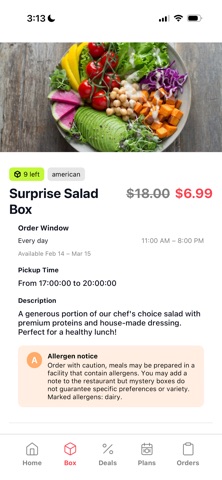 NoshBox Marketplace screenshot