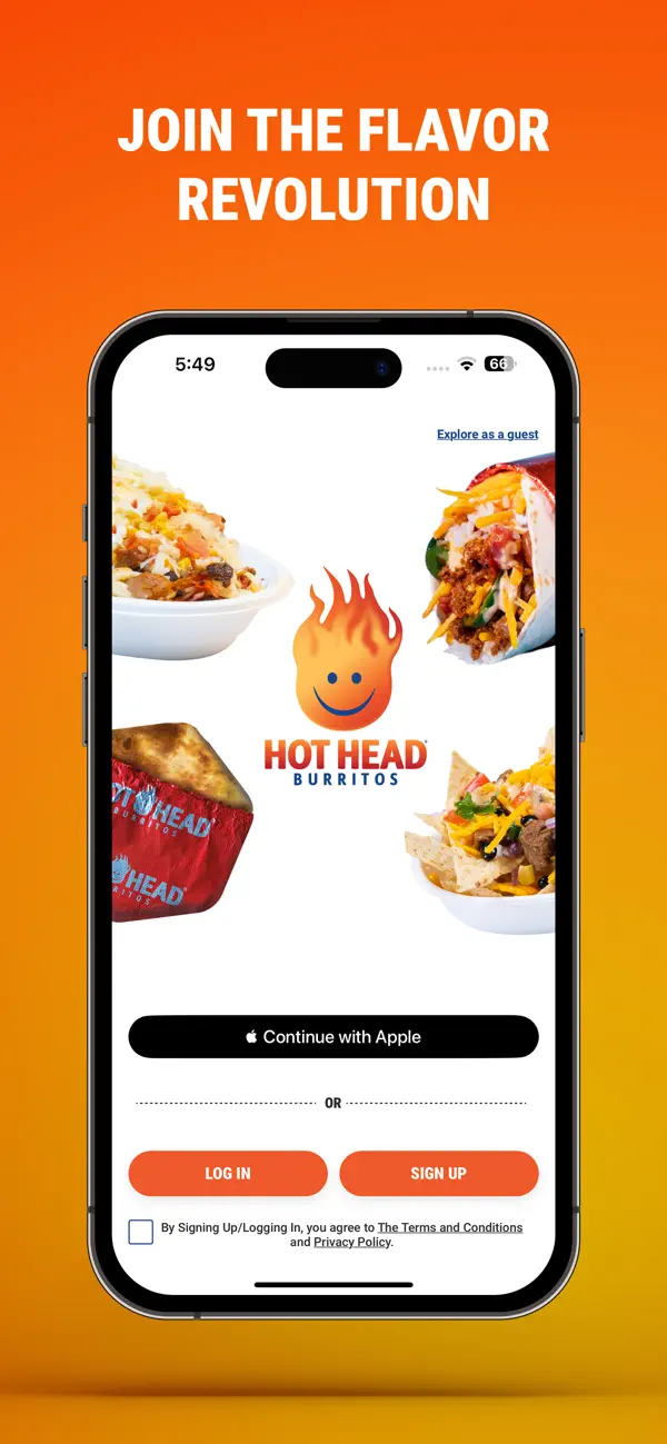 Screenshot #1 pour Hot Head Burritos