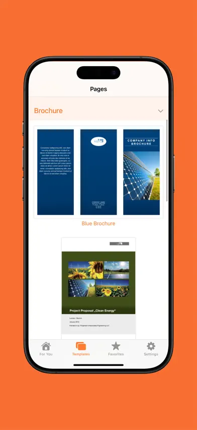 Templates for Pages Pro screenshot 5