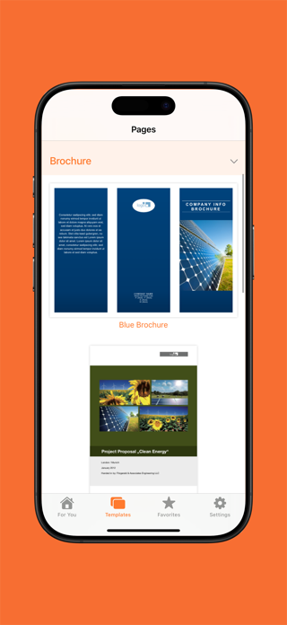 Templates for Pages Pro Screenshot 5 of 7