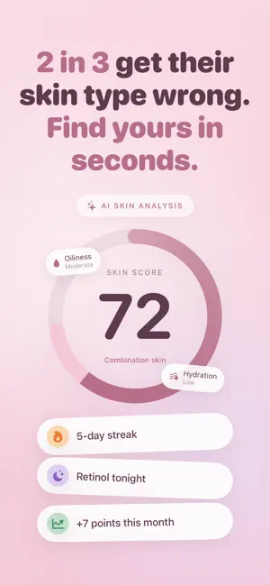 Skincare Scanner AI – Glowy+ screenshot 1