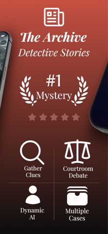The Archive: Detective Stories iPhone screenshot