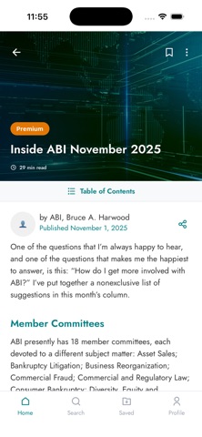 ABI Journal screenshot