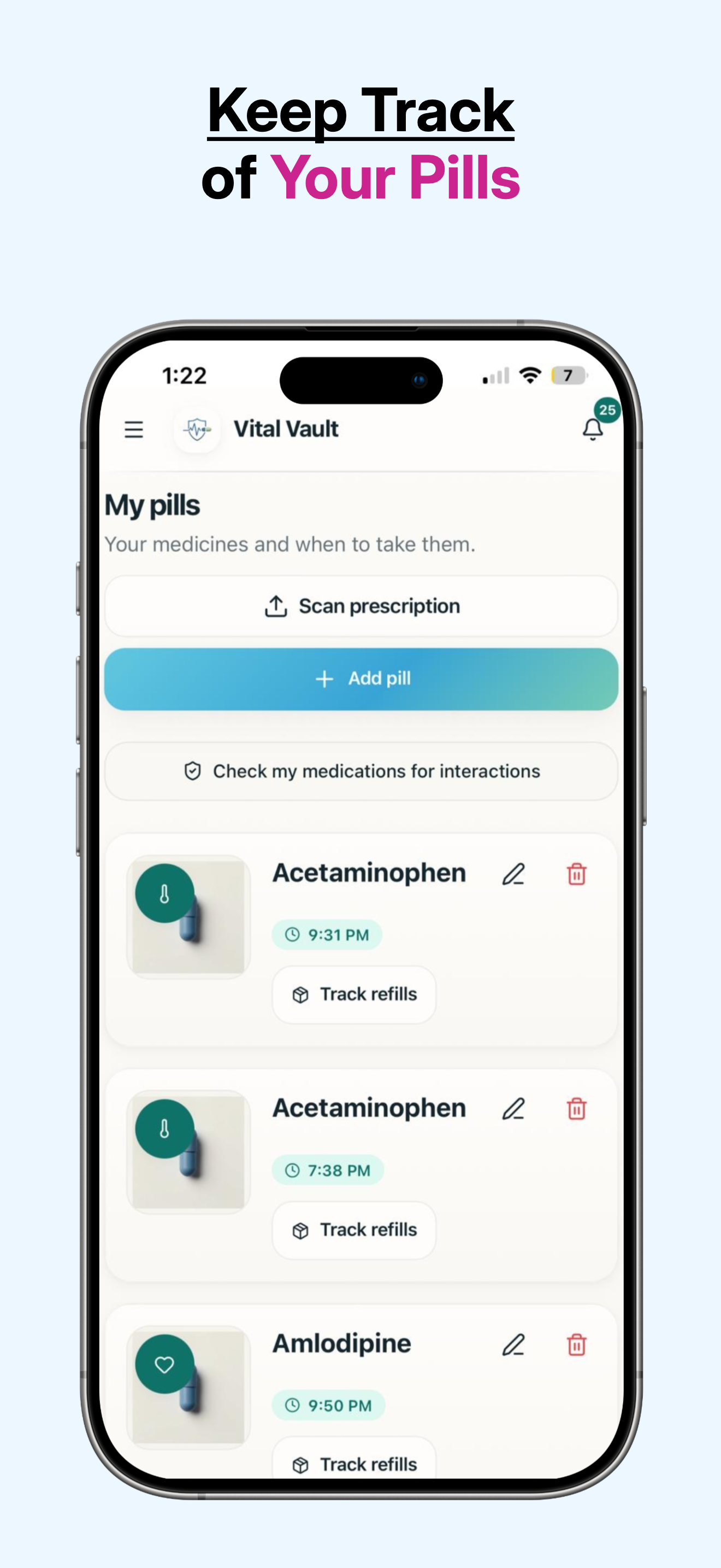Medicine Tracker: Vital Vault screenshot 7