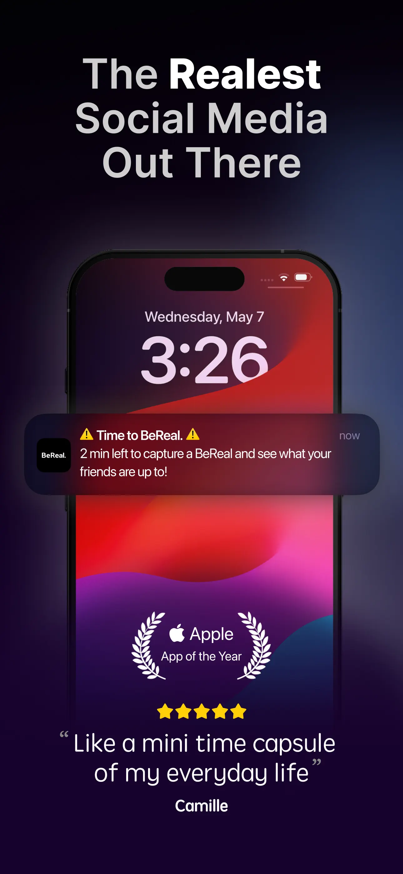 BeReal: Photos & Friends Daily screenshot 1