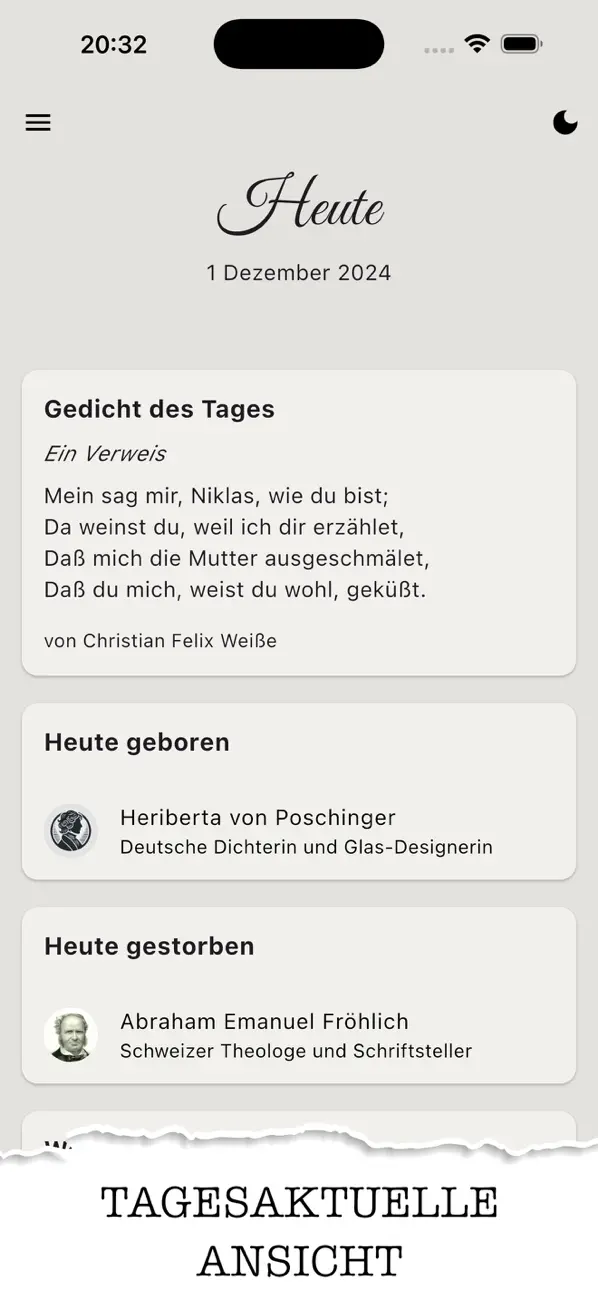 Screenshot #2 pour Deutsche Gedichte - Sammlung