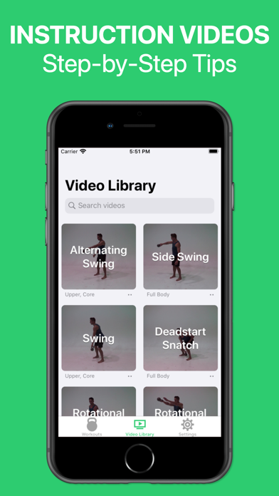 My Kettlebell Workout Screenshot