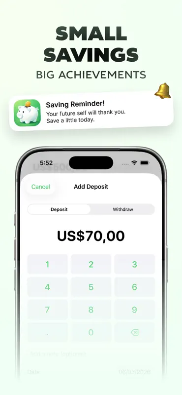 Meta de Ahorro - Ahorrar screenshot 5 of 5