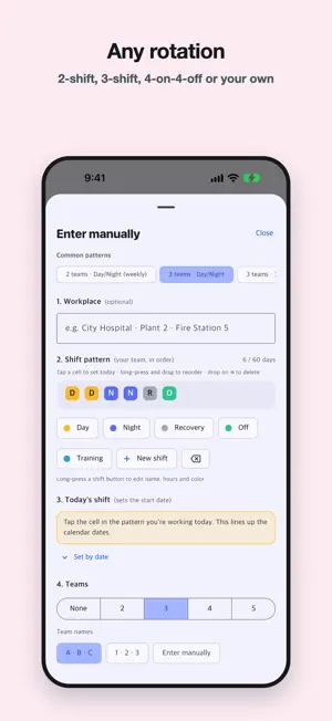 Geunmumoya: Shift Calendar screenshot 2