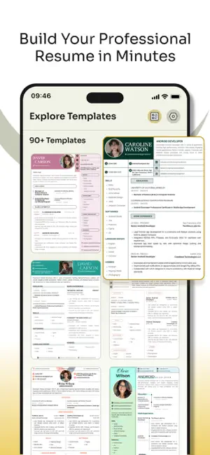 Resume Maker: CV Builder PDF screenshot 1