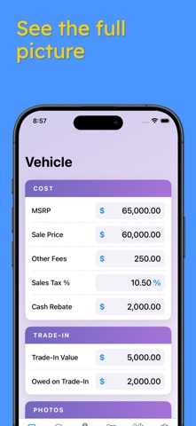 Car & Auto Payment Calculator screenshot