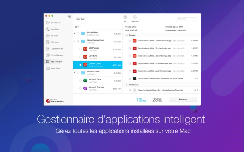 Screenshot #3 pour Cleaner One Pro - Disk Clean