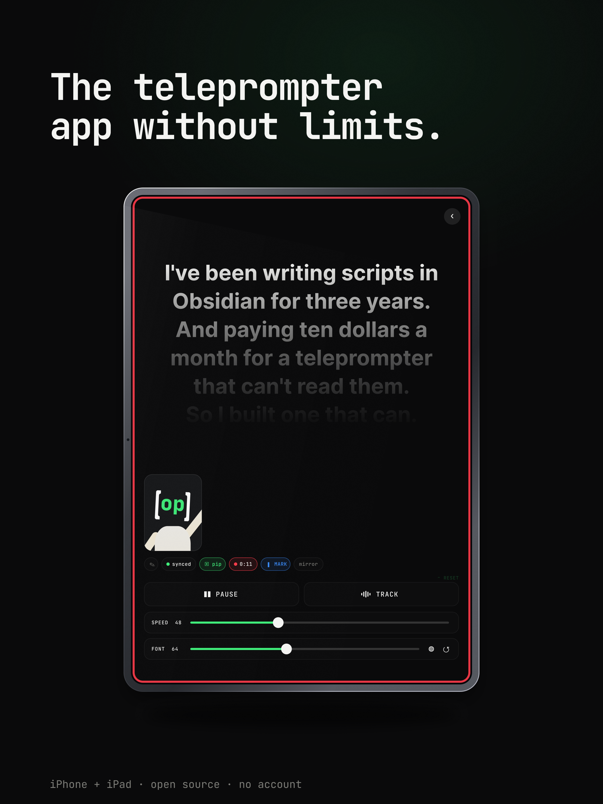Open Prompter screenshot 8