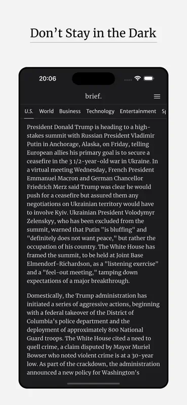Cue: Daily News Summary screenshot 5 of 5