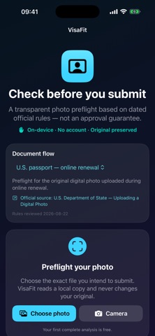 VisaFit: Visa Photo Check Screenshot 3 of 3