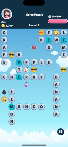 Top Dog Crossword iPhone screenshot