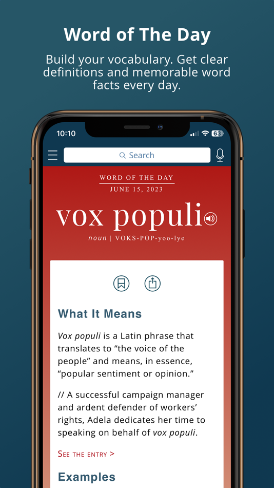 #3. Merriam-Webster Dictionary+ (iOS) Podle: Merriam-Webster, Inc.