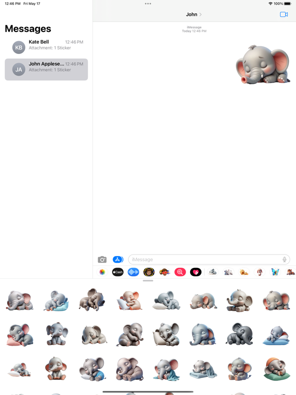 Screenshot #4 pour Sleeping Baby Elephant