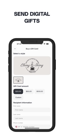 Ebony and Ivory Coffee - WA screenshot