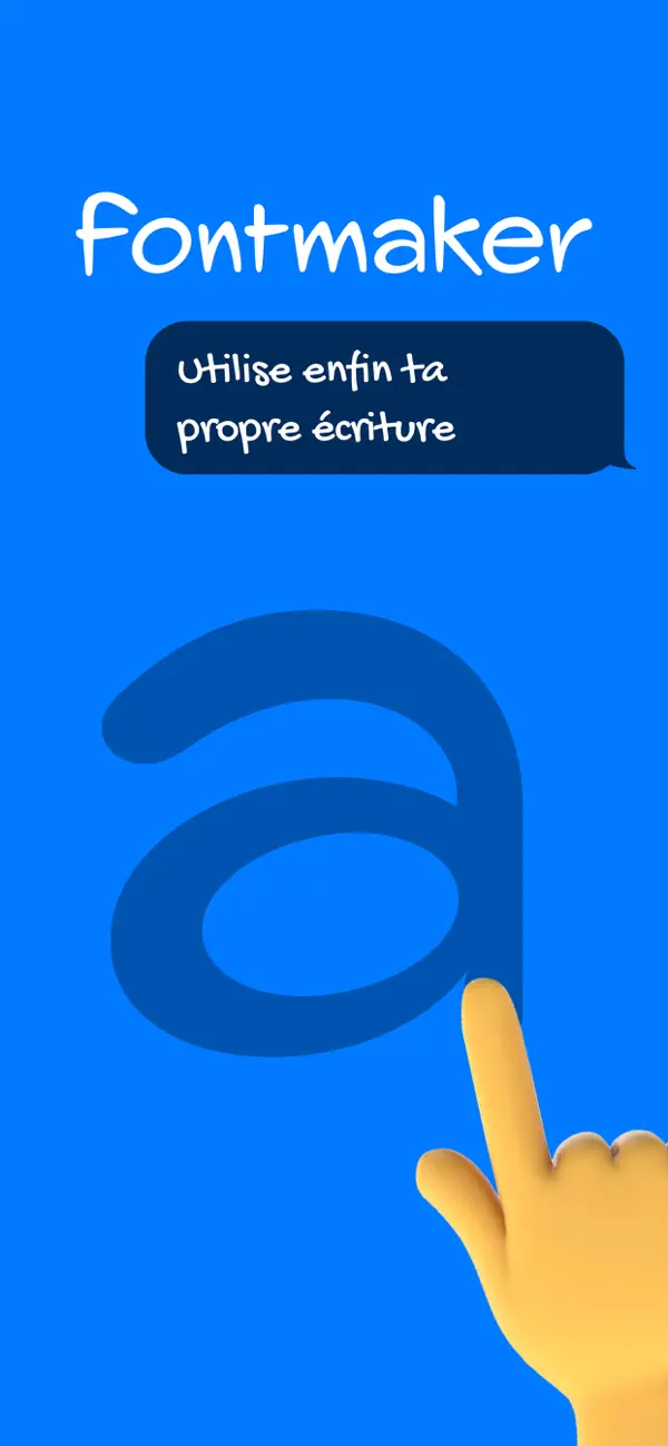Screenshot #1 pour Fontmaker - Font Keyboard App
