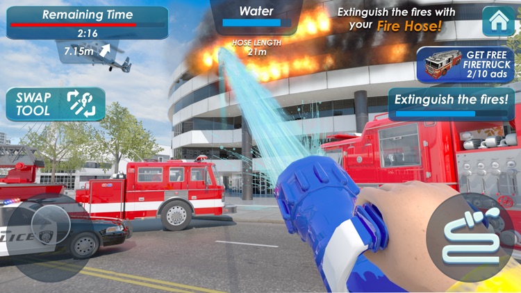 Fire Truck Game 911 Emergency