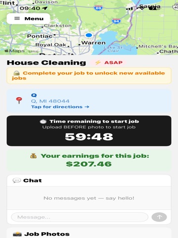 GitHelp - Local Help iPad screenshot