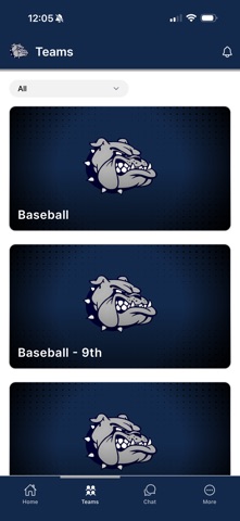 Greenwood Bulldogs iPhone screenshot