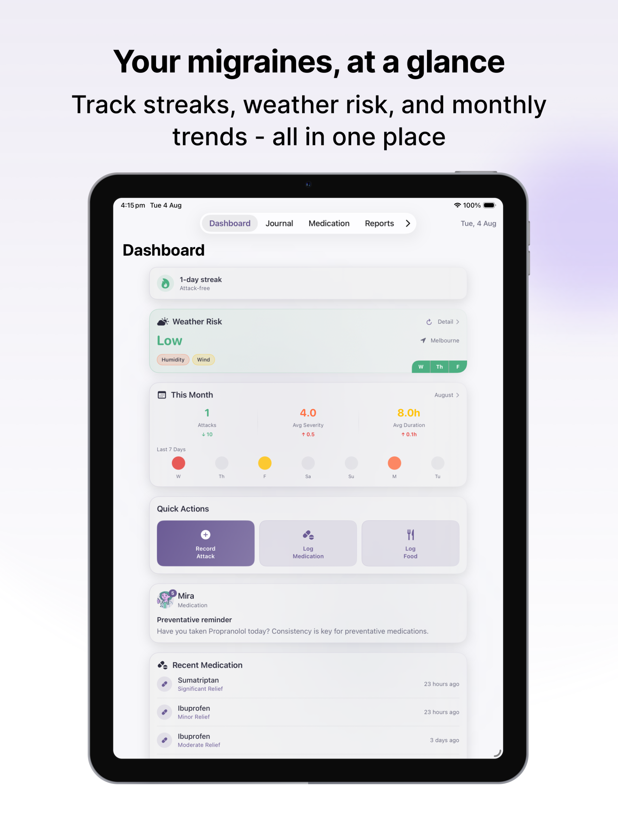 MiTracker: Migraine Tracker screenshot 10