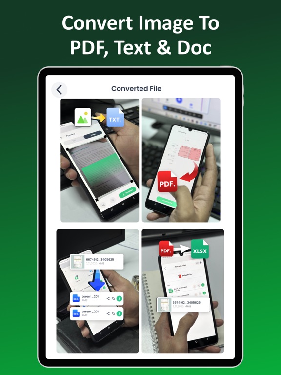 Image to Excel Converter－XLSX iPad screenshot 6 - Productivity app
