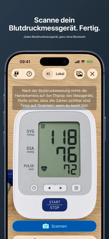 Blutdruck, Tagebuch & Daten screenshot 2 of 9