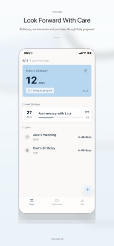 Time Kept: Countdown Tracker Screenshot 1 of 3