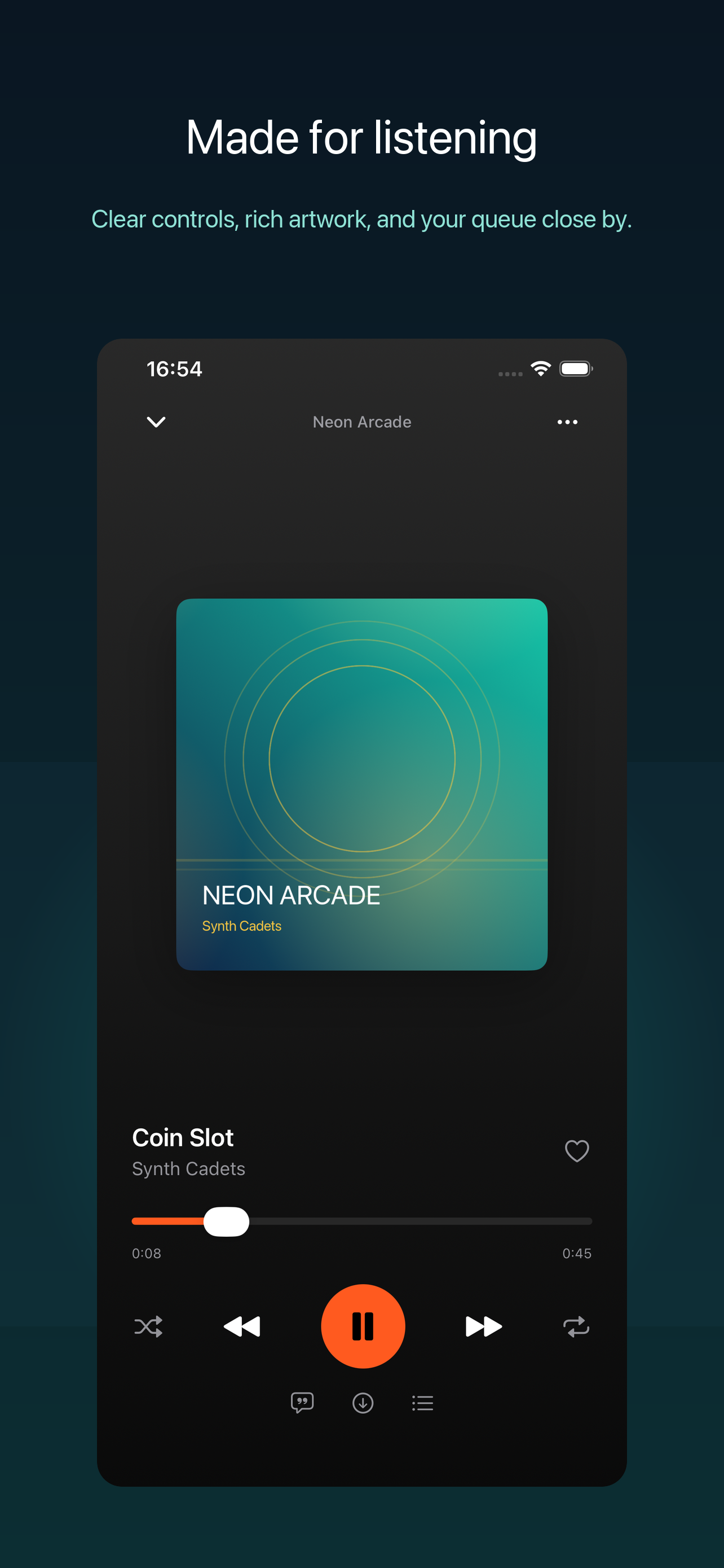 Tunode: Self-Hosted Music screenshot 3