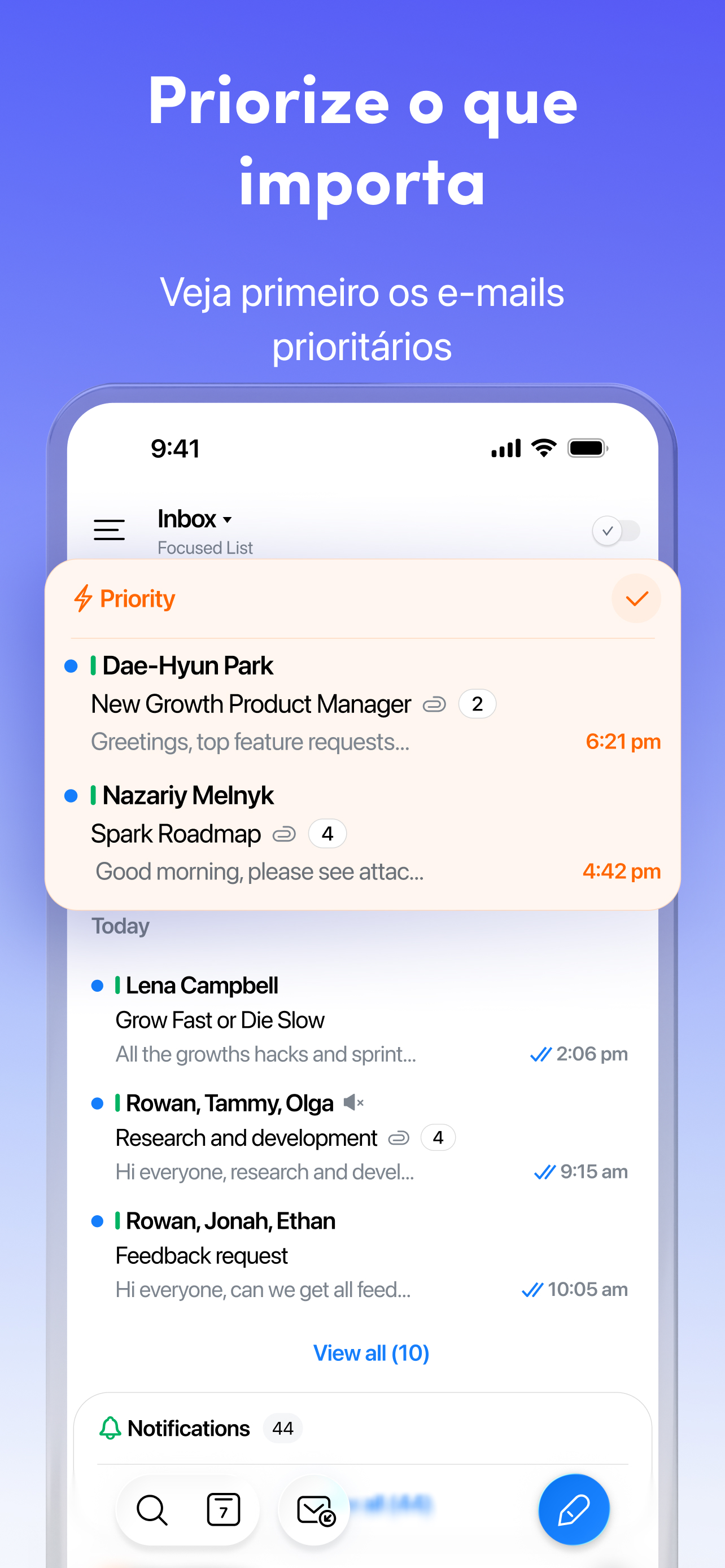 Spark Mail: E-mail com IA